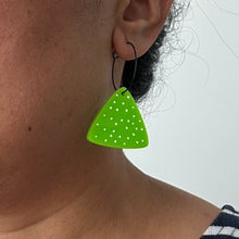 Load image into Gallery viewer, Acrylic Dot Arch Earrings