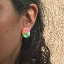 Load image into Gallery viewer, Bo Kaap! Large Stud Earrings