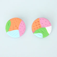Load image into Gallery viewer, Bo Kaap! Large Stud Earrings