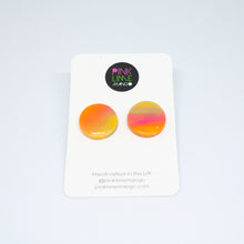 Load image into Gallery viewer, Kaleidoscope Ibiza Sunset Studs