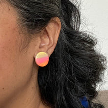 Load image into Gallery viewer, Kaleidoscope Ibiza Sunset Studs