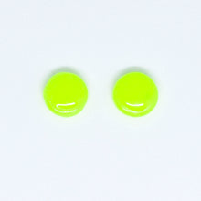 Load image into Gallery viewer, neon yellow studs