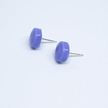Load image into Gallery viewer, Kaleidoscope Neon Lilac Mini Studs