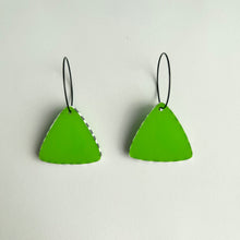 Load image into Gallery viewer, Acrylic Stripe Edge Earrings
