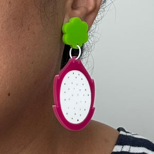 Acrylic Pomegranate White Middle
