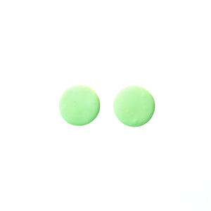 Mint Green Statement Studs