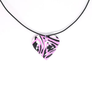 Brushstroke Rose Necklace