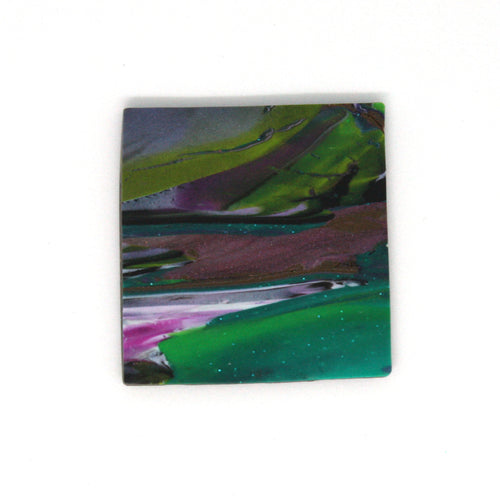 A truly beautiful and unique brooch! A statement piece of wearable art! This beautiful piece is reminiscent of the sea and stunning landscapes.