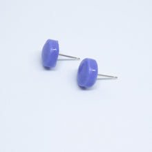 Load image into Gallery viewer, Kaleidoscope Neon Lilac Mini Studs
